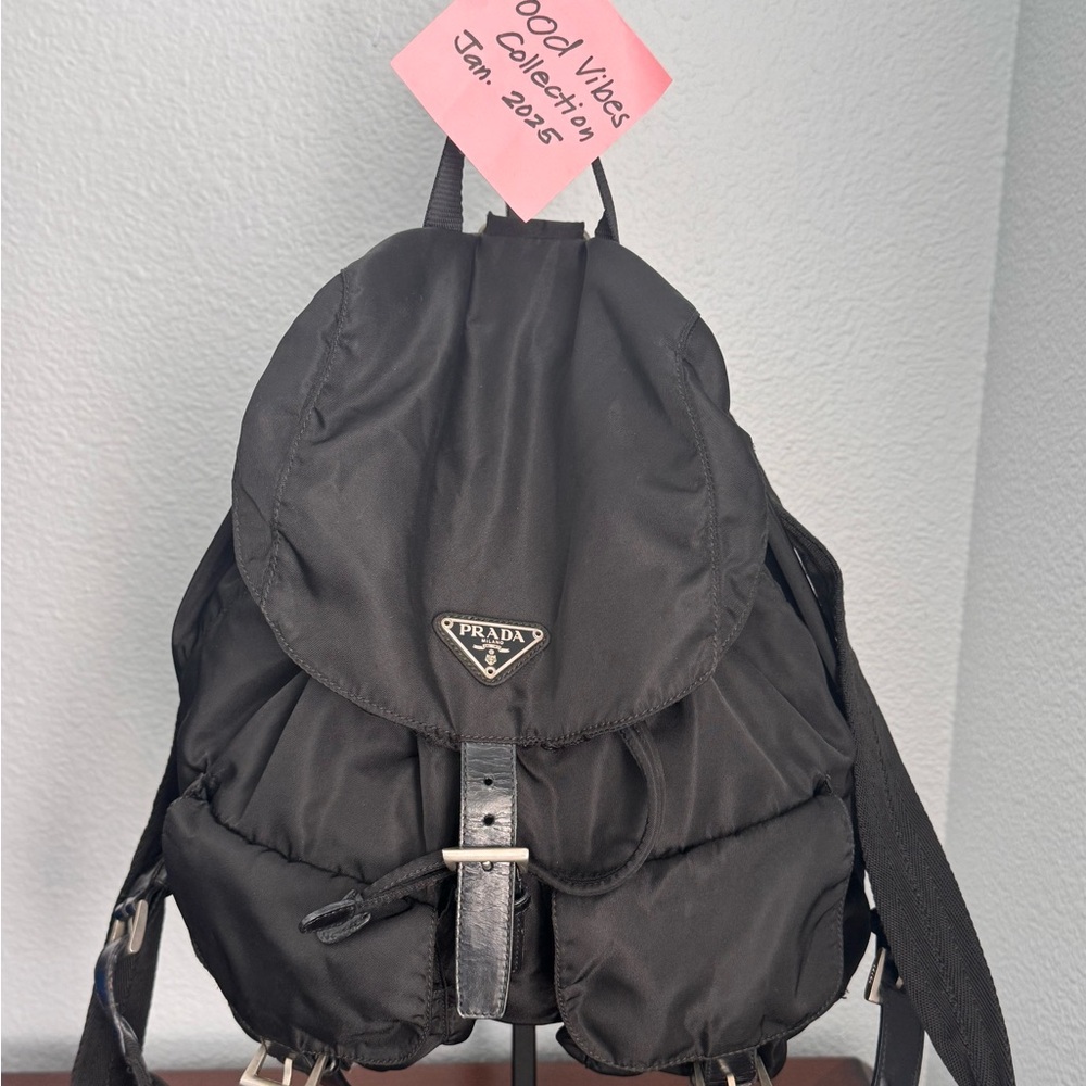 Used Small Nylon Prada Backback- Price Lowered!